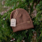 Roadtripmadewood Tuque Merinos marron